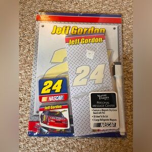 Jeff Gordon Vintage Dry Erase Magnet Board